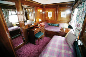 The Royal Scotsman: Guest Cabin