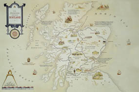 The Royal Scotsman: Route Map